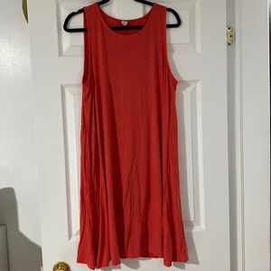 Orange Old Navy Sun Dress